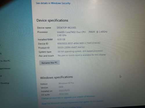 HP Elitebook 8530p | 1TB HDD | 4GB RAM | 15.4 inch | Core 2 Duo 2.40GHz